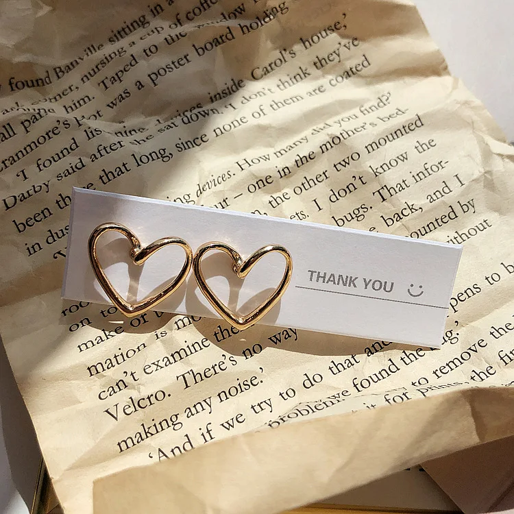 Корея 2021 форма деформации геометрии золотая металлическая ретро геометрическая серьга подвеска для девочек свадебный подарок.