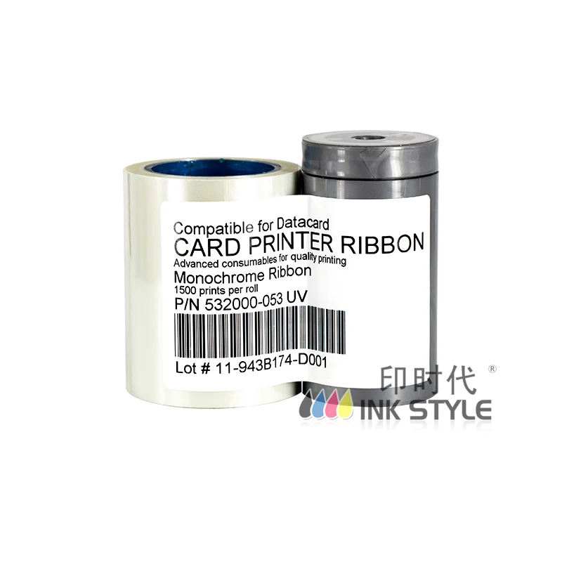 УФ лента для принтера карт Datacard 532000 053 синий/зеленый/красный цвет 1000 печати