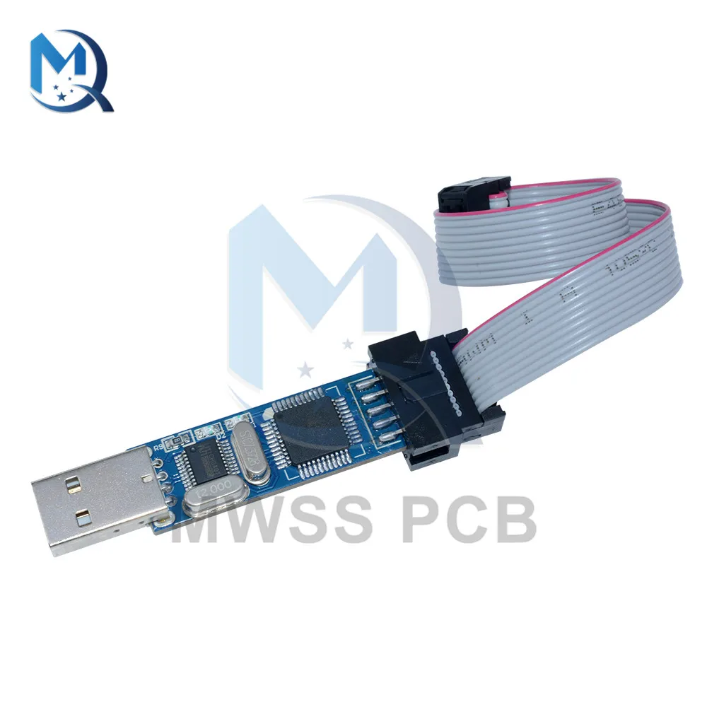 

Downloader For JTAG ICE USB Emulator Debugger Programmer Downloader Supported AVR Studio Version ATMega16 / 32 With 10 Pin Cable