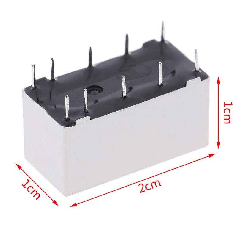 12В катушечное реле фиксации DPDT 30VDC 2A 1A 125VAC HFD2/005-S-L2-D Realy | Обустройство дома