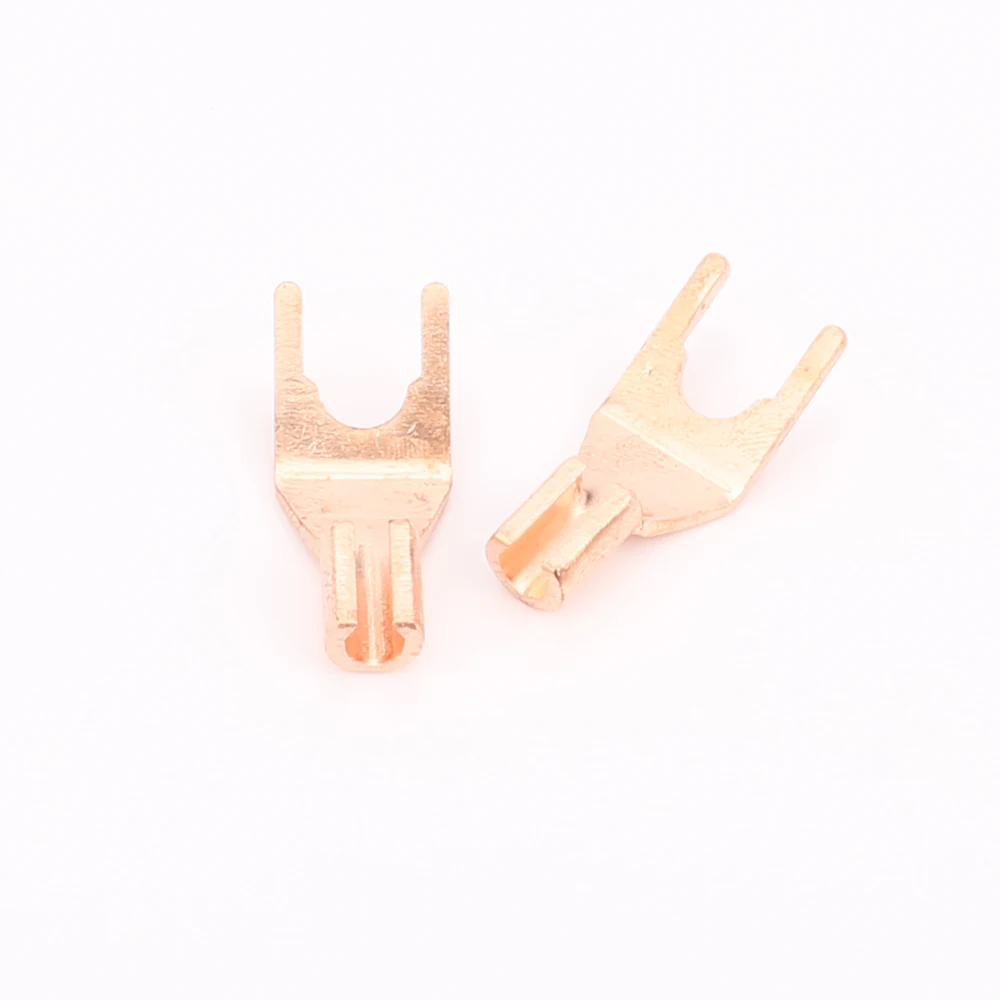 Высококачественный чистый красный медный штекер для динамика|speaker cable plug|plug