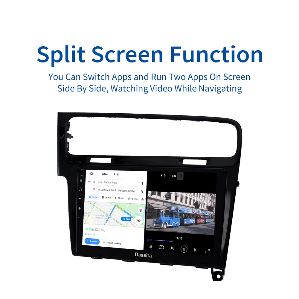 Dasaita 10 2 &quotAndroid 0 Автомобильный GPS радио плеер для VW Golf 7 2013 2014 2015 2016 2017 с