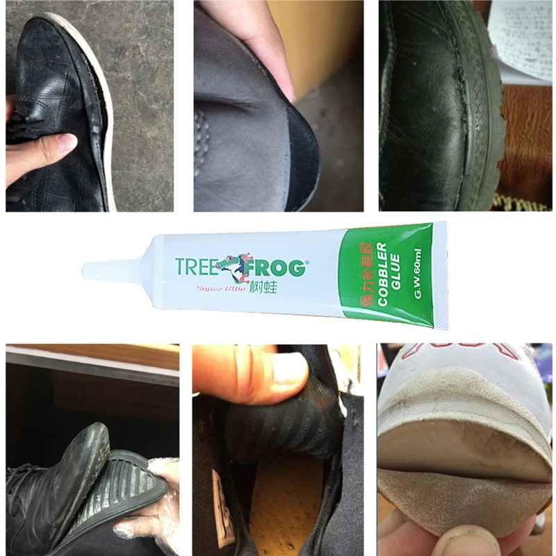 

CPDD 60ml Super Adhesive Repair Glue for Shoe Leather Rubber Wood Strong Bond Shoe