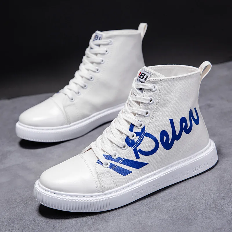 2019 Осенняя мужская Тканевая обувь повседневная на плоской подошве дышащие