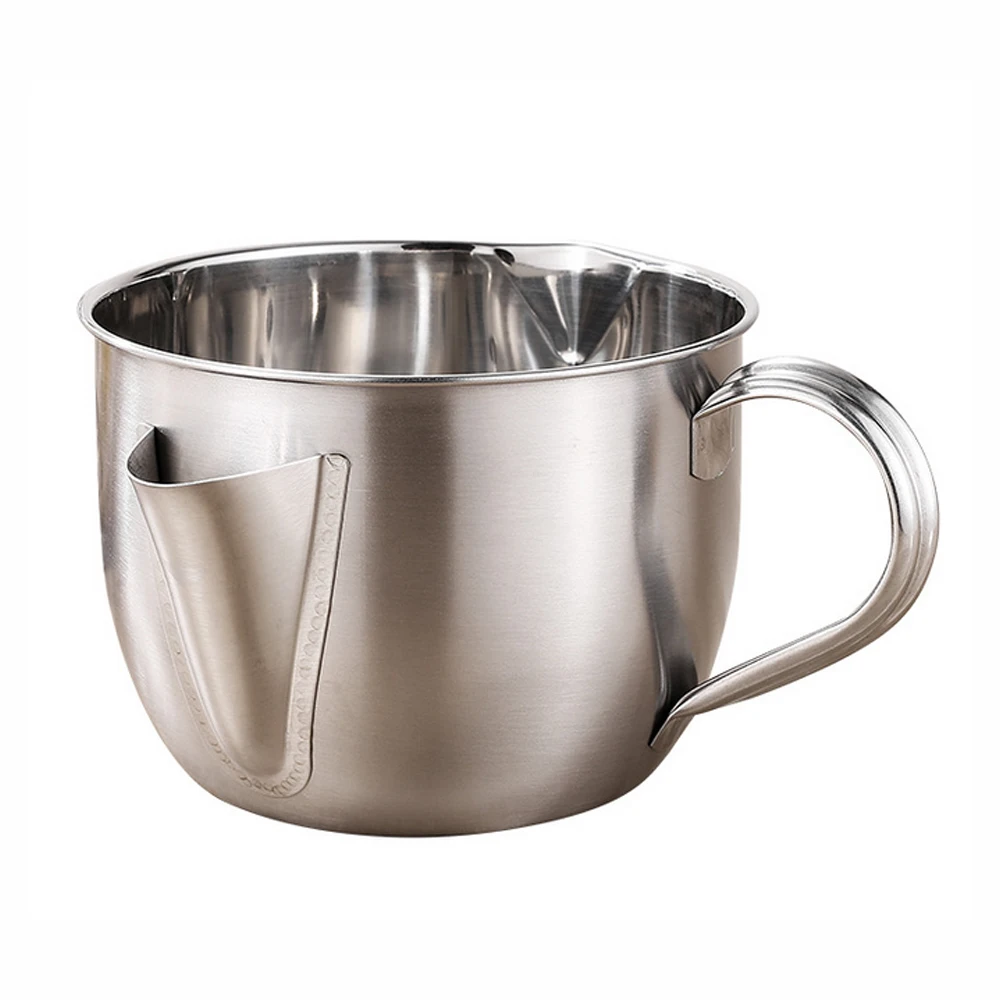 Кухонные гаджеты инструменты из нержавеющей стали маслоотделитель жира чаша