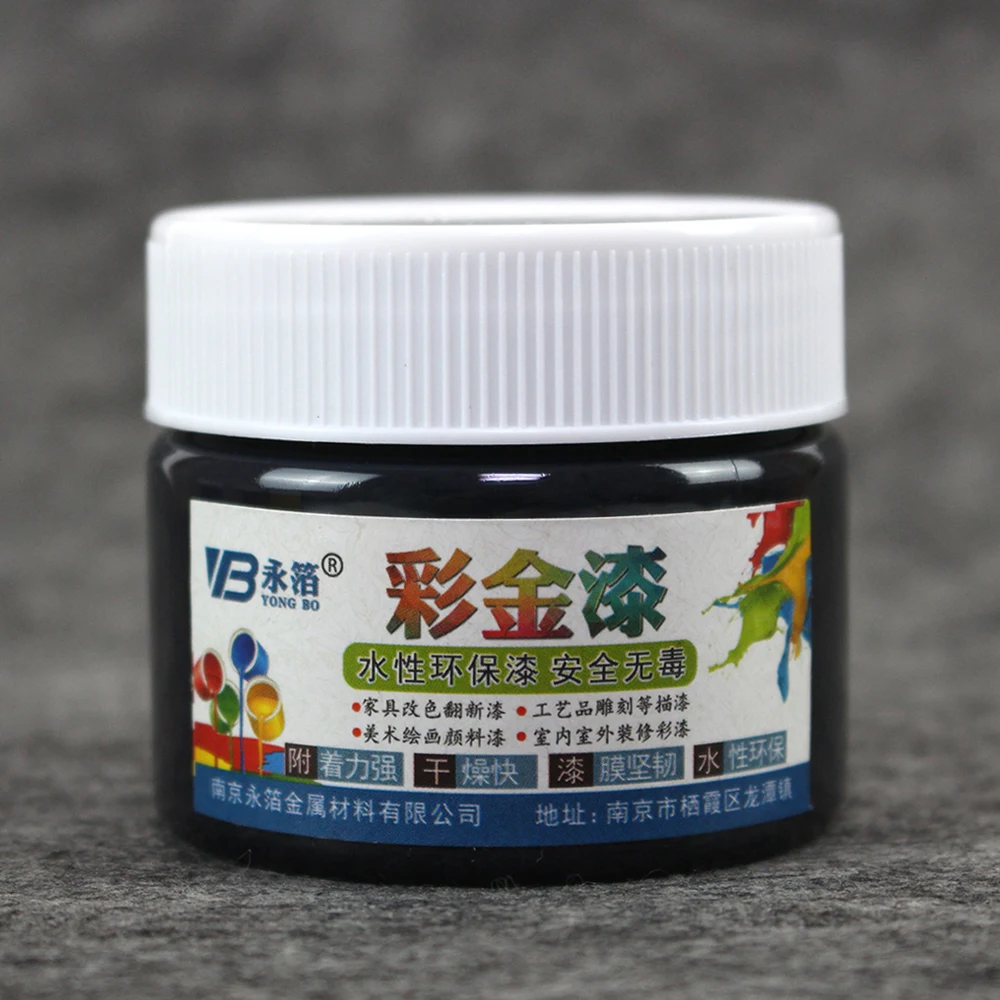 Черная краска на водной основе металлический лак мебель изменение цвета в стенах