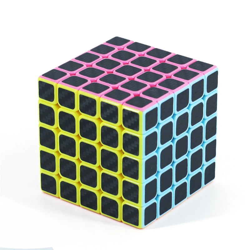 ZCube наклейки из углеродного волокна магический куб 2x2 megaminx 3x3 4x4 5x5 спиральная