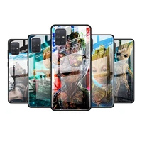 groot marvel avengers for samsung galaxy s21 ultra a71 a51 4g 5g a91 a81 a41 a31 a21 a11 a01 tempered glass phone case