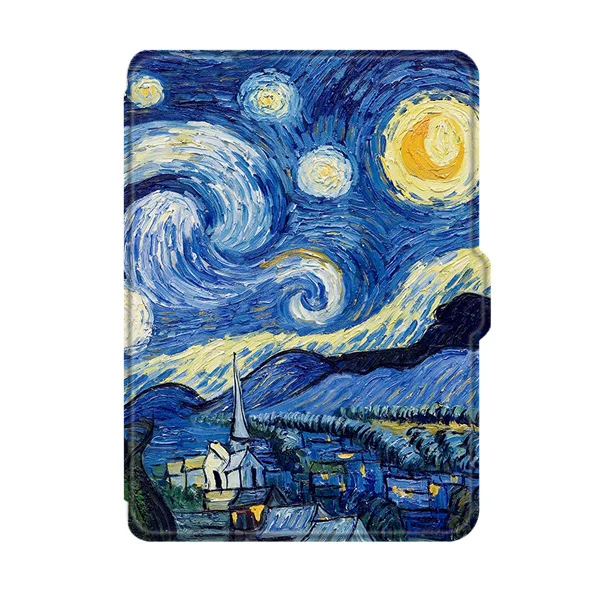 Чехол для Amazon kindle 8 6 дюймов E-reader чехол для kindle 8-го поколения ультра тонкий складной чехол для kindle 8+ Бесплатный подарок - Цвет: NK8 SY XK