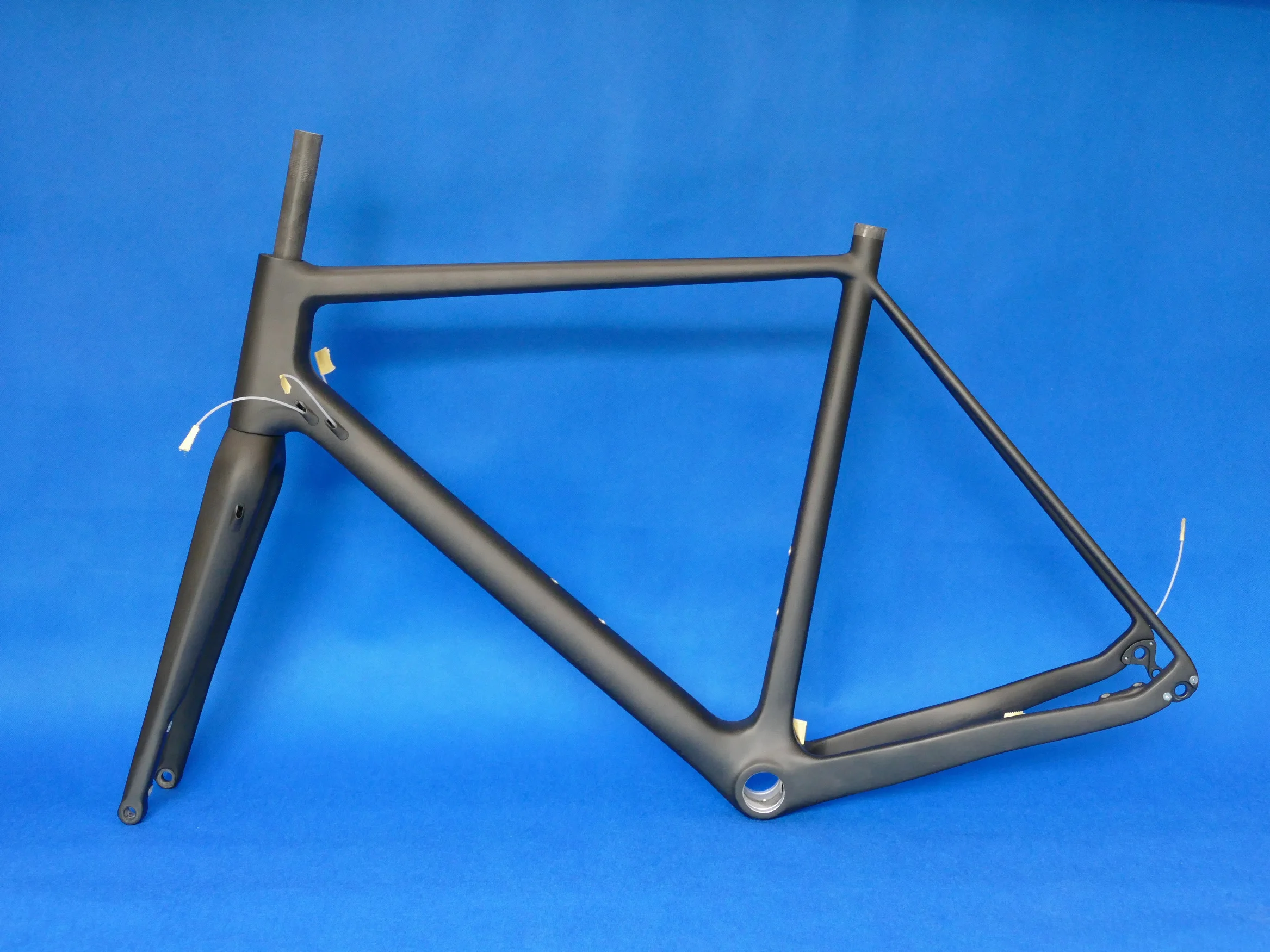 Велосипедная Рама Toray UD полностью карбоновая матовая велосипедная рама дисковый