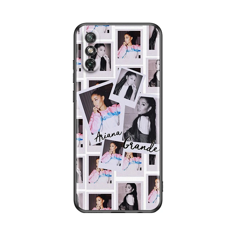 Beauty Music Girl for Huawei Y9A Y9S Y9 Y8S Y8P Y7P Y7 Y6 Y5P Y5 Lite Pro Prime 2020 2019 2018 2017 Black Phone Case