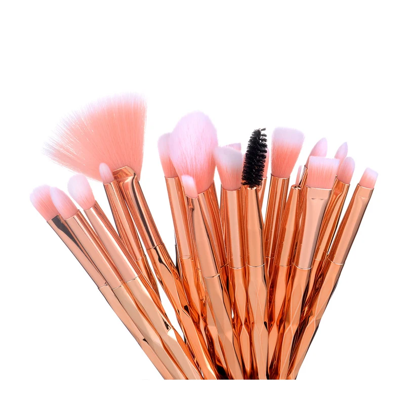 20 шт. алмазные кисти для макияжа набор кистей глаз тональный порошок тени век