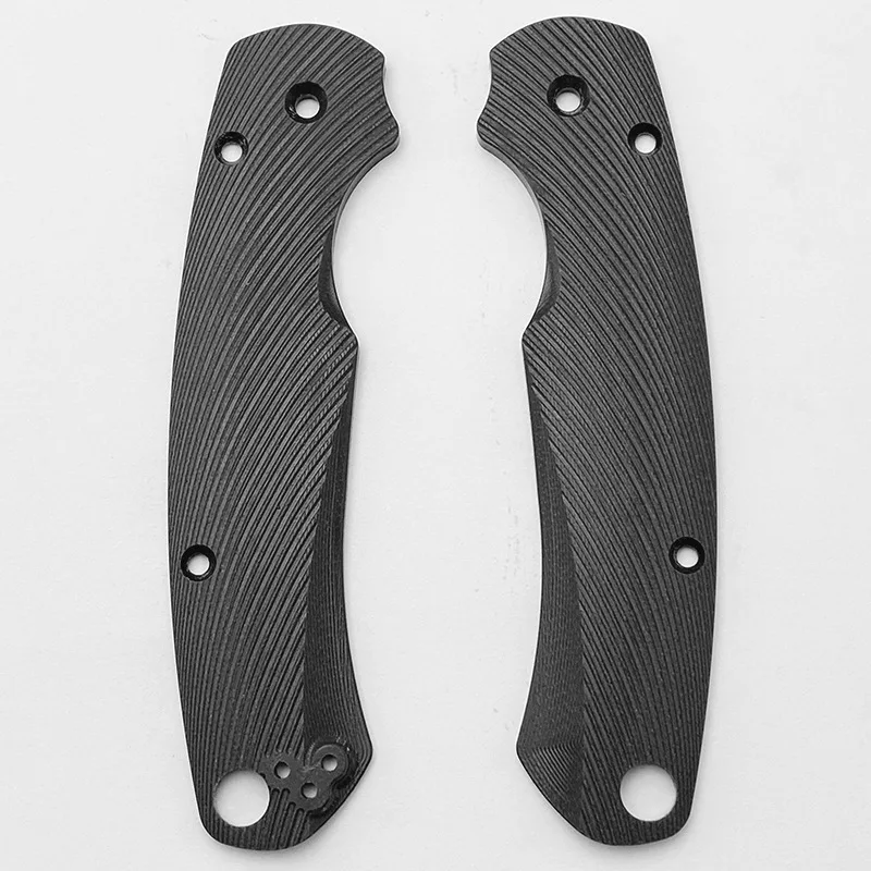 1 пара пластырей с рукояткой ножа G10 для Spyderco формирования 2 пластыря