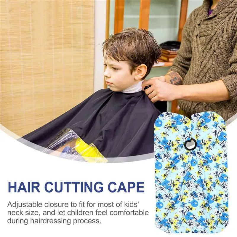 

1pc Hair Cutting Cape Kids Haircut Cape Child Hair Cutting Cape Professional Barber Salon Kids Haircut Hairdressing Cape