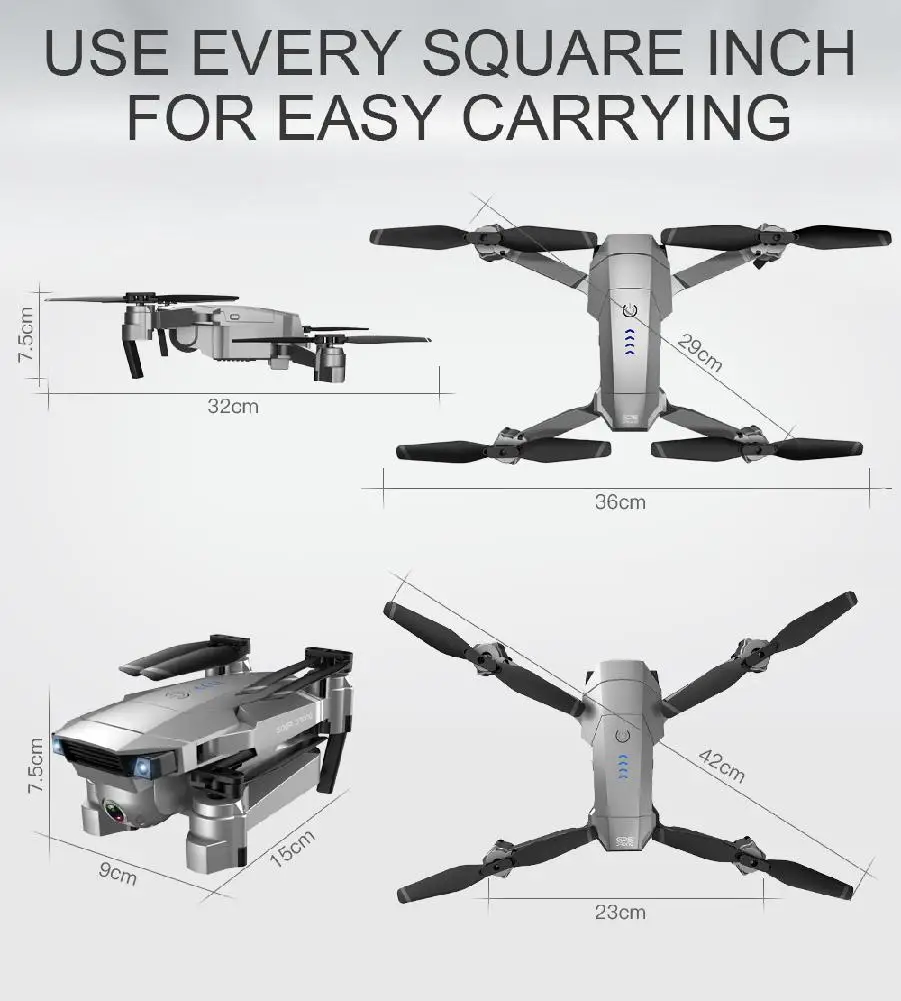 RCtown SG907 gps Дрон с камерой 4K 5G Wifi RC Квадрокоптер оптический поток складной мини Дрон 1080P HD камера Дрон