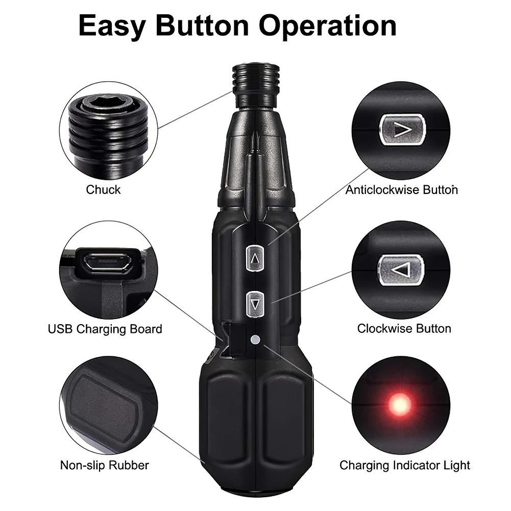 

6pcs Electric Screw Driver Bits Mobile Screen Repair Kit Pentalobe Torx Screwdriver Opening Repair for Screen Repair Kit