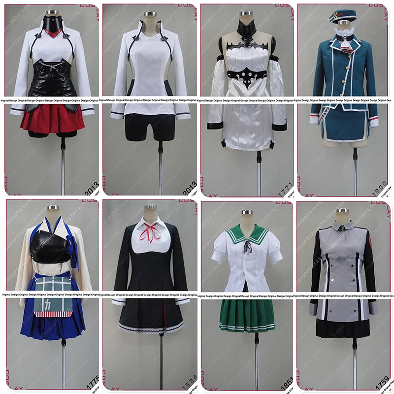 Женский и мужской костюм для косплея Kantai Collection kanклей Акаги Кага адмирал каньтай
