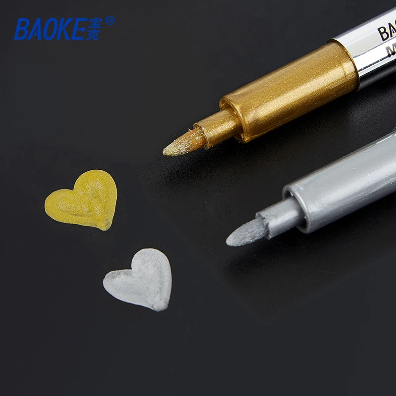 

DIY Metallic Waterproof Permanent Paint Marker Pens For DIY Epoxy Resin Craft