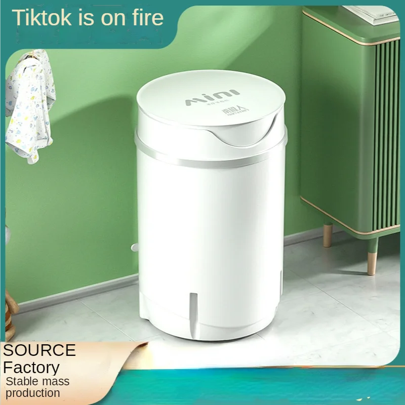 

Mini washing machine for the whole family automatic portable dormitory baby underwear underwear wash socks god 300W/250V/50HZ
