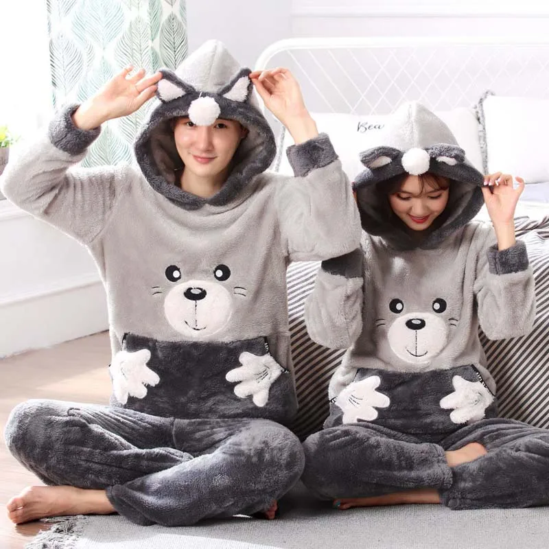 

Пижама Мужская, фланелевая, Коралловая, теплая, зимняя, 2021