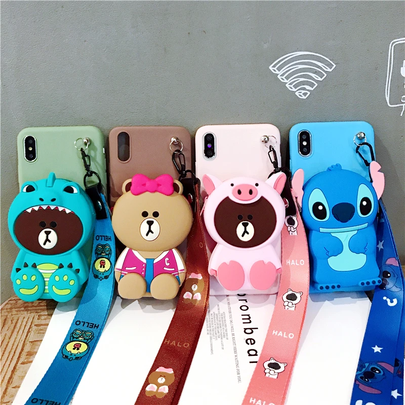 Для samsung S10 S8 S9 Note 8, 9, 10, плюс A20 30 50 70, 80, J4 J6 J8 Чехол кошелек стежка Мягкий ТПУ чехол