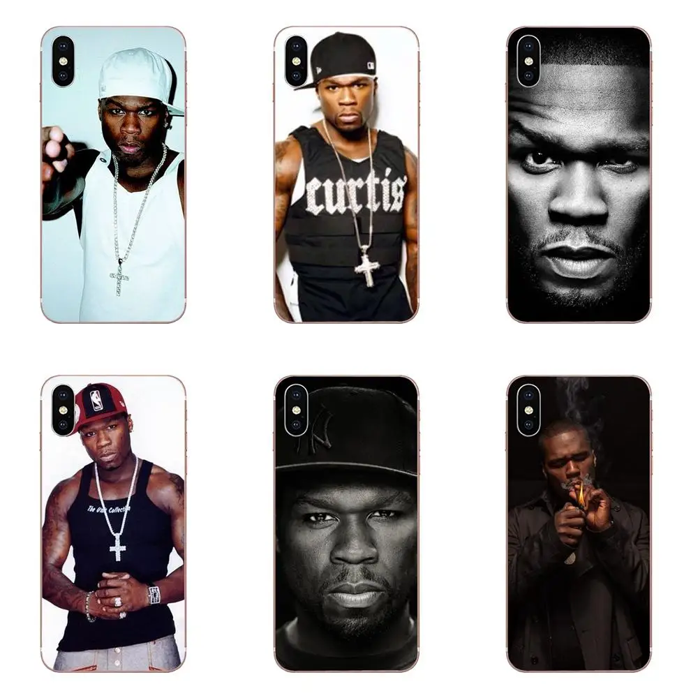 50 Cent Rap Singer американский рэпер чехлы из ТПУ для Xiaomi Redmi Note 2 3 3S 4 4A 4X 5 5A 6 6A Pro