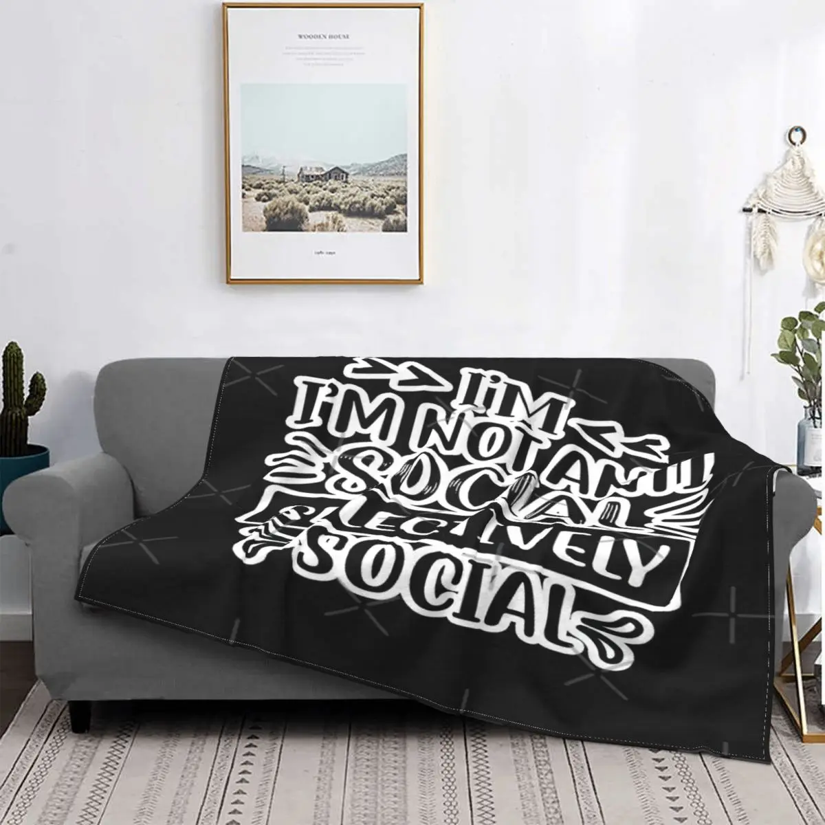 

Not Anti Im-colcha de algodón a cuadros para cama, cubierta de sofá, manta de verano, 6 unidades