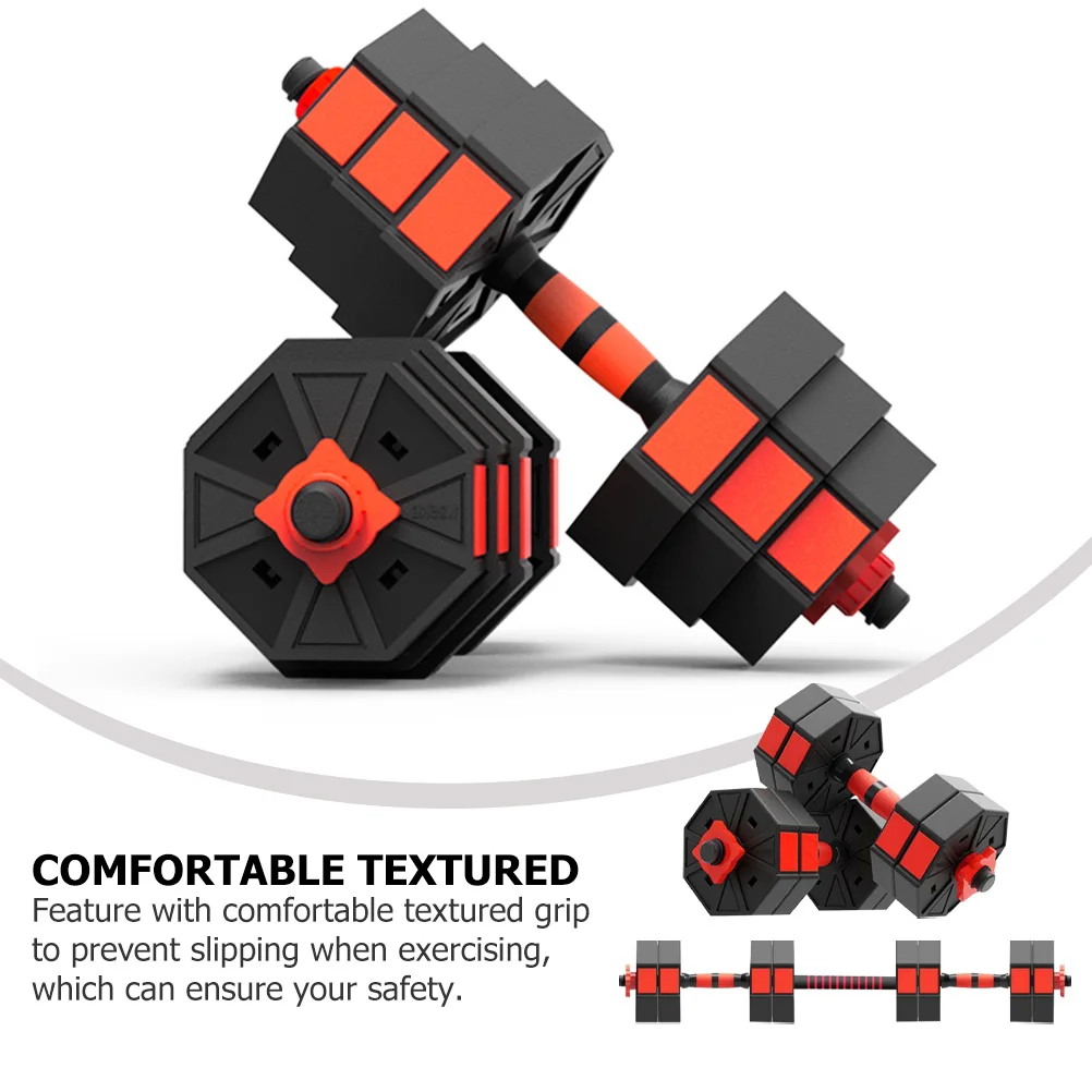 

1 Pair Adjustable Dumbbell Weight Set Fitness Dumbbell Connector Bars Fitness Detachable Dumbbell Arm Muscle Trainer 2021