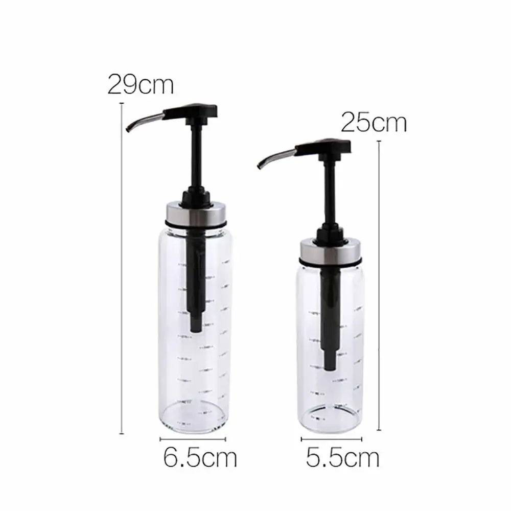 

OTHERHOUSE 300/500ml Bee Honey Drip Dispenser Bottle Glass Honey Jar Container Storage Pot Squeeze Bottle Kitchen Accessories