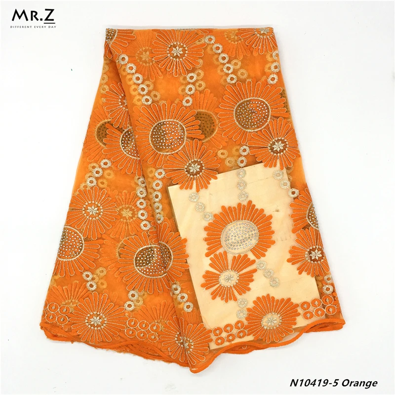 Mr.Z 2019 Embroidered Nigerian Laces Fabric African Wedding Lace Bridal High Quality French Tulle For Party | Дом и сад