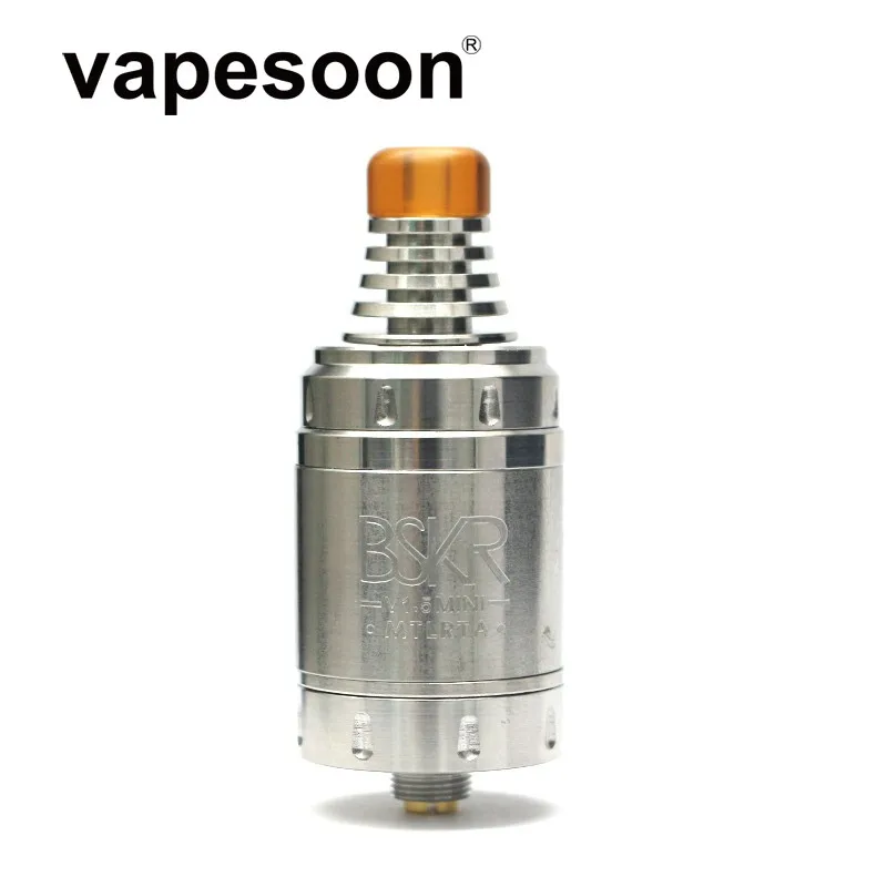 Высокое качество Berserker мини MTL RTA V1.5 бак 22 мм 2 мл до 5 емкость BSKR атомайзер Быстрая