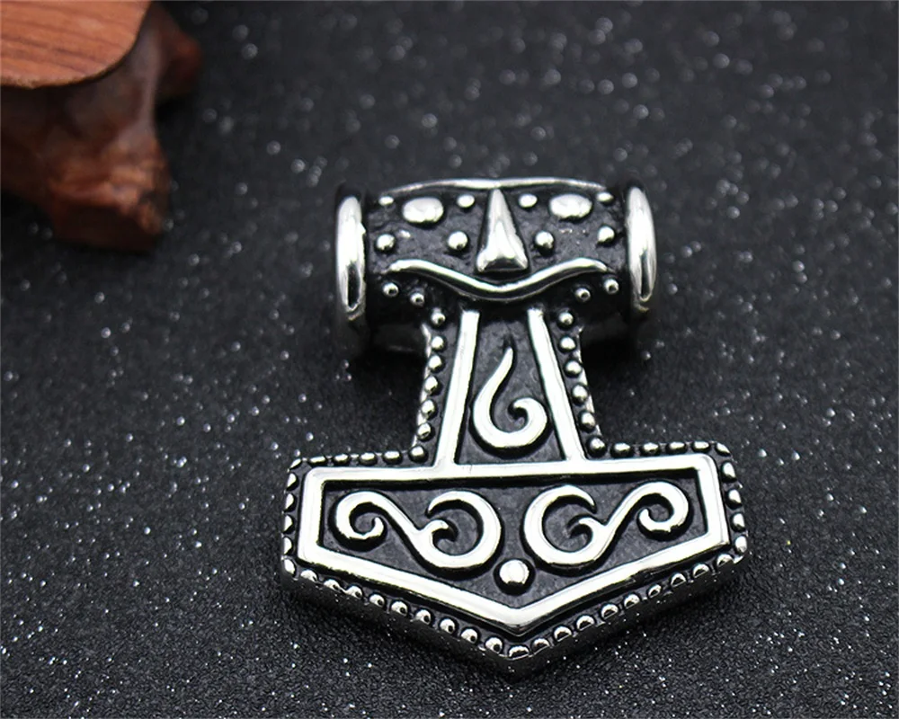 Viking один маленький молоток из нержавеющей стали ожерелье викингов Молот Тора