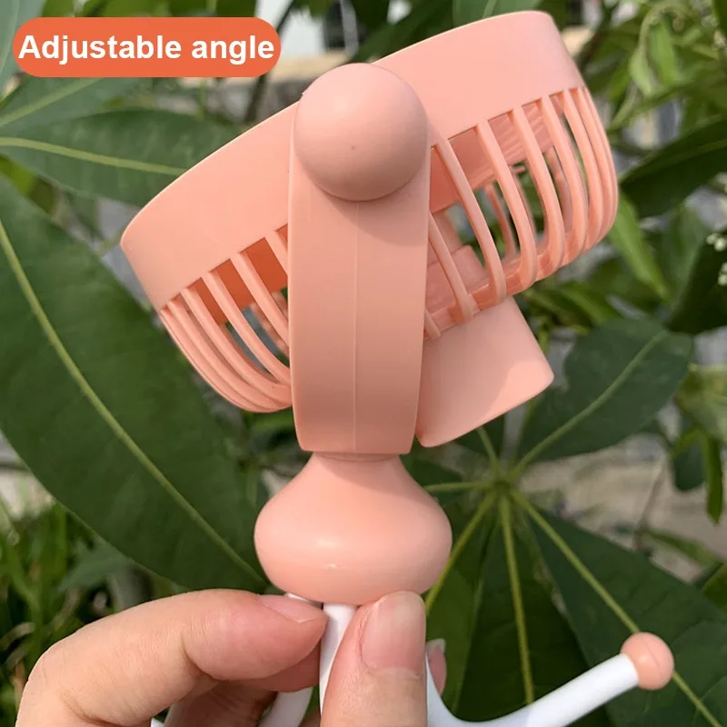 

New Creative USB Desk Fan Desktop Table Fan Portable Simplicity Rechargeable Cooling Fan 360 Degree Rotatable