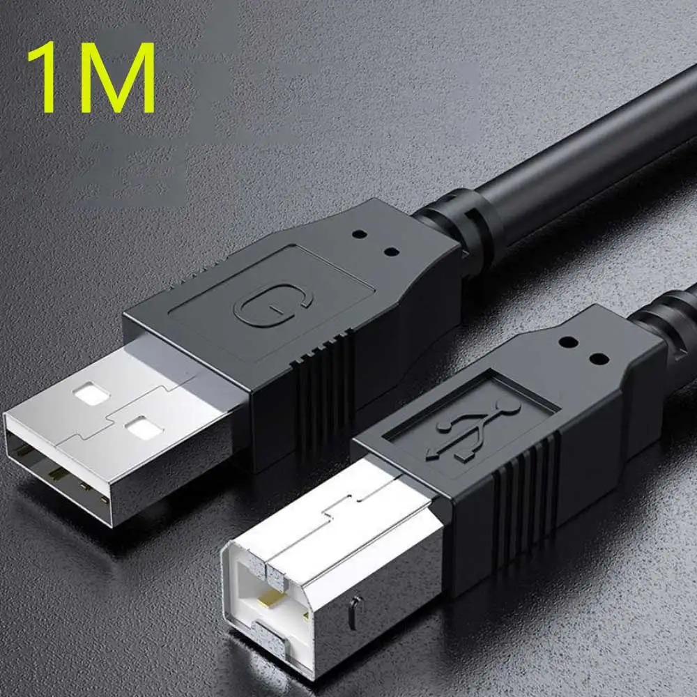 

Кабель USB, 1 м, для принтеров Canon, HP, 10 шт.