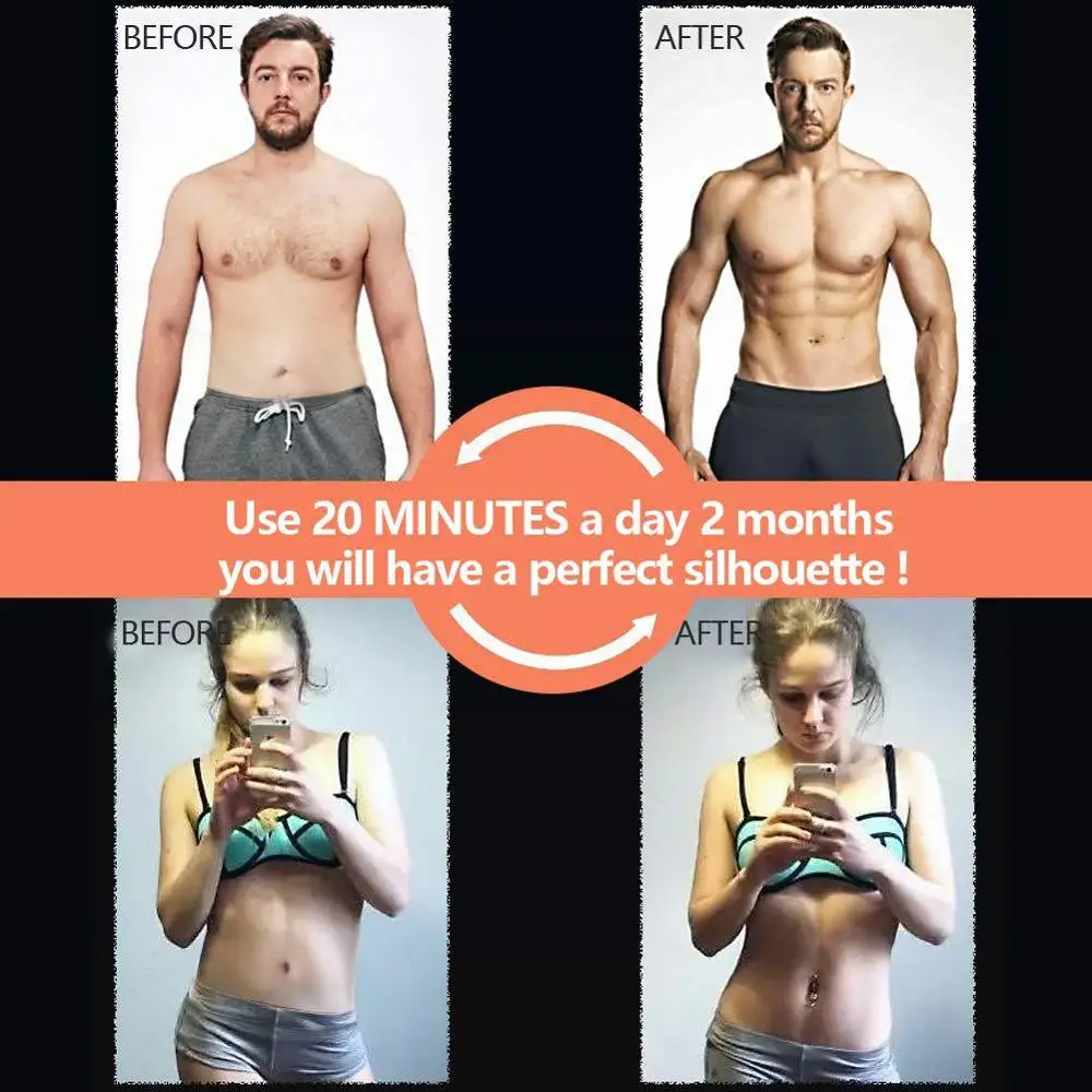 Тренажер для фитнеса брюшного пресса тонизирующий пояс вибрации тренажер