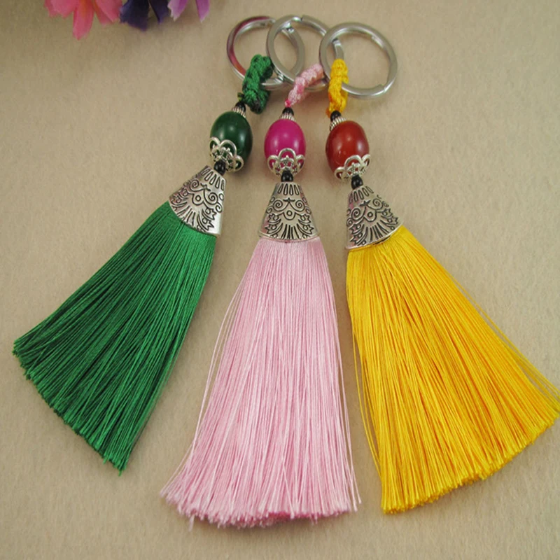 Новый 5 шт./упак. 8 см ключ с кисточкой для вентилятора/занавеска/декоративные