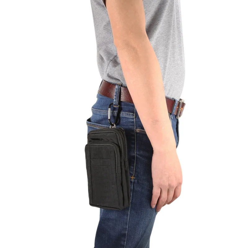 Сумка на ремне для мужчин и женщин нейлоновый рюкзак iPad смартфона планшета iPhone 12