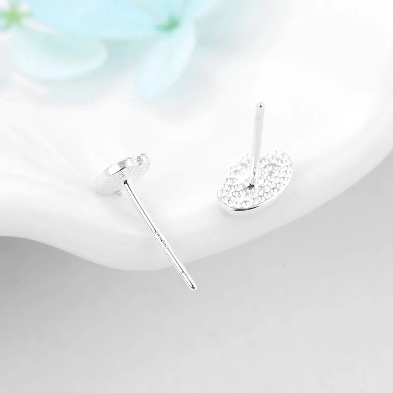 Новые маленькие серьги из стерлингового серебра 925 пробы с эмалью изысканные