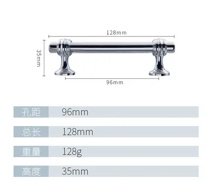 Американский Европейский твердый цинковый кухонный шкаф для ванной ящик дверная