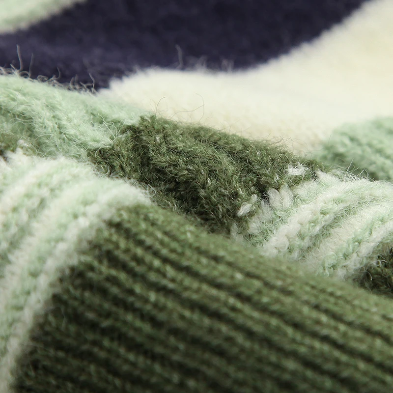 Мужской вязаный джемпер LENSTID с длинным рукавом свитера уличная одежда в стиле хип