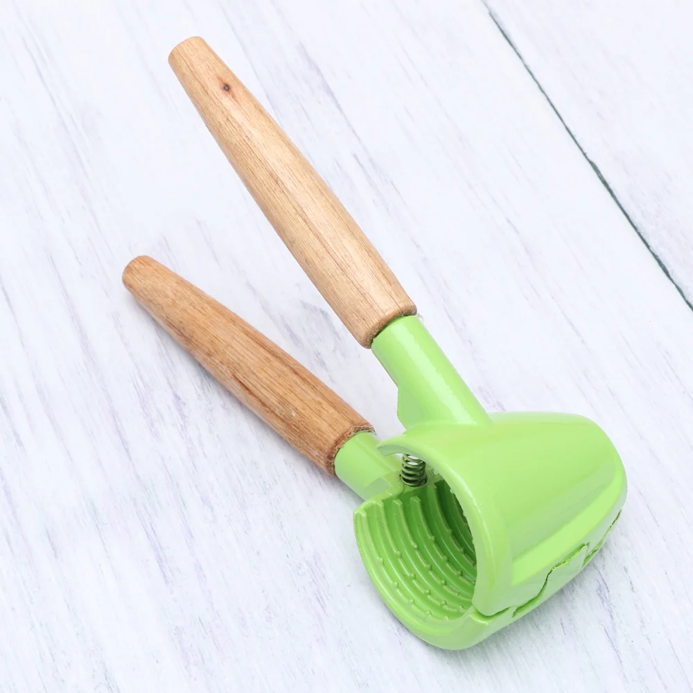 1 шт. щипцы для орехов типа воронки кухонный дома (зеленый) |