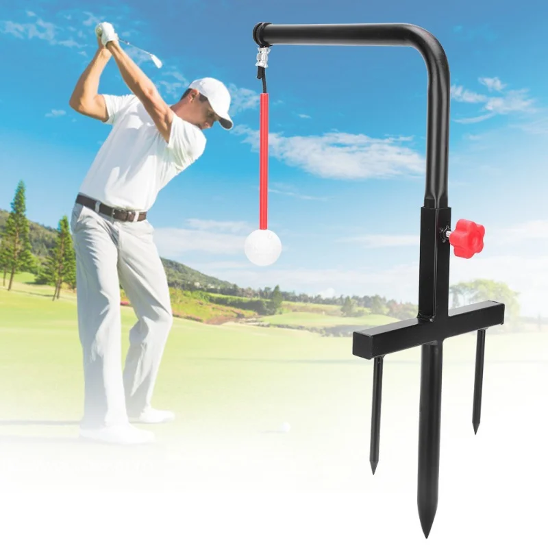 

1Pcs Practice Guide Golf Swing Trainer Iron Outdoor Individual Golf Swing Training Aids Equipment For Indoor Golf Accessories Mk