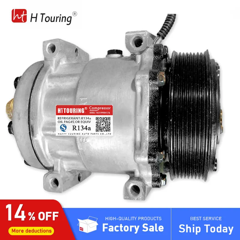 Компрессор переменного тока SD7H15 SD709 для грузовика Freightliner любого FORD ABPN83304553S sanden 4776