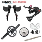 SENSAH SRX PRO 1x1 1 скорость, 11 s Road Groupset, RL переключатель передач + задние переключатели + chainset + кассета, гравий-велосипеды Cyclo-Cross