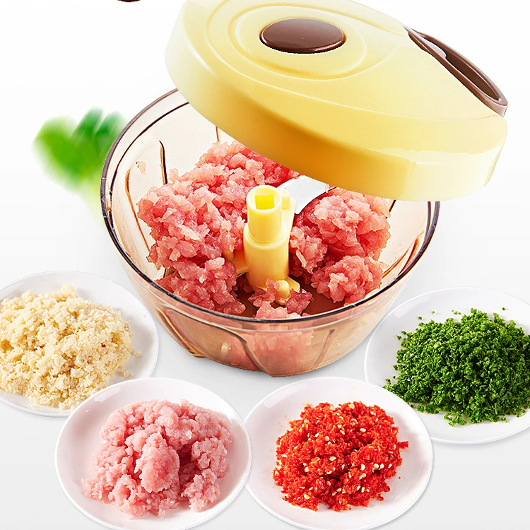 

Food Chopper Manual Meat Grinder Portable Blender Manual Meat Grinder Vegetable Mincer Processeurs Manuels Kitchen Tools DM50MMG