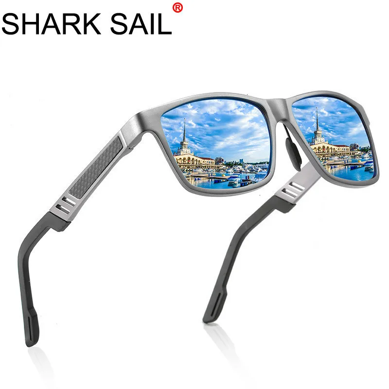 Солнцезащитные очки SHARK SAIL антибликовые фотохромные зеркальные Поляризованные
