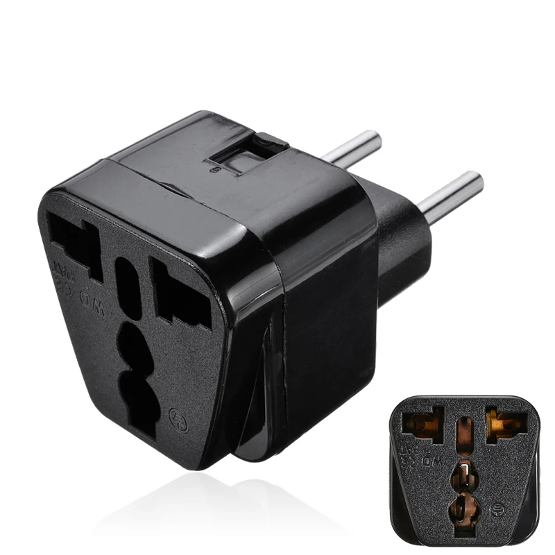 1 шт. портативные адаптеры для США и ЕС 2 шт.|Электрические вилки| |