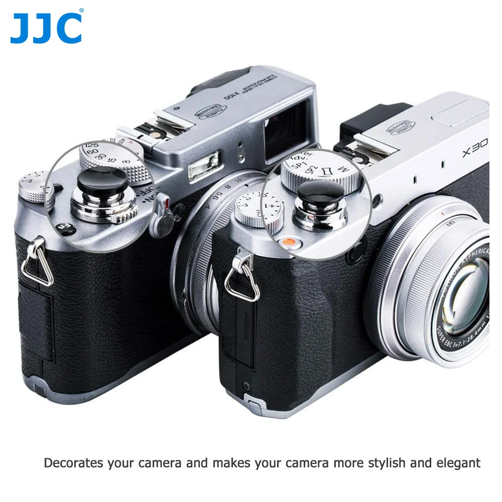 JJC металлическая спусковая Кнопка затвора для ЖК дисплея с подсветкой Fujifilm X H1 XPRO2