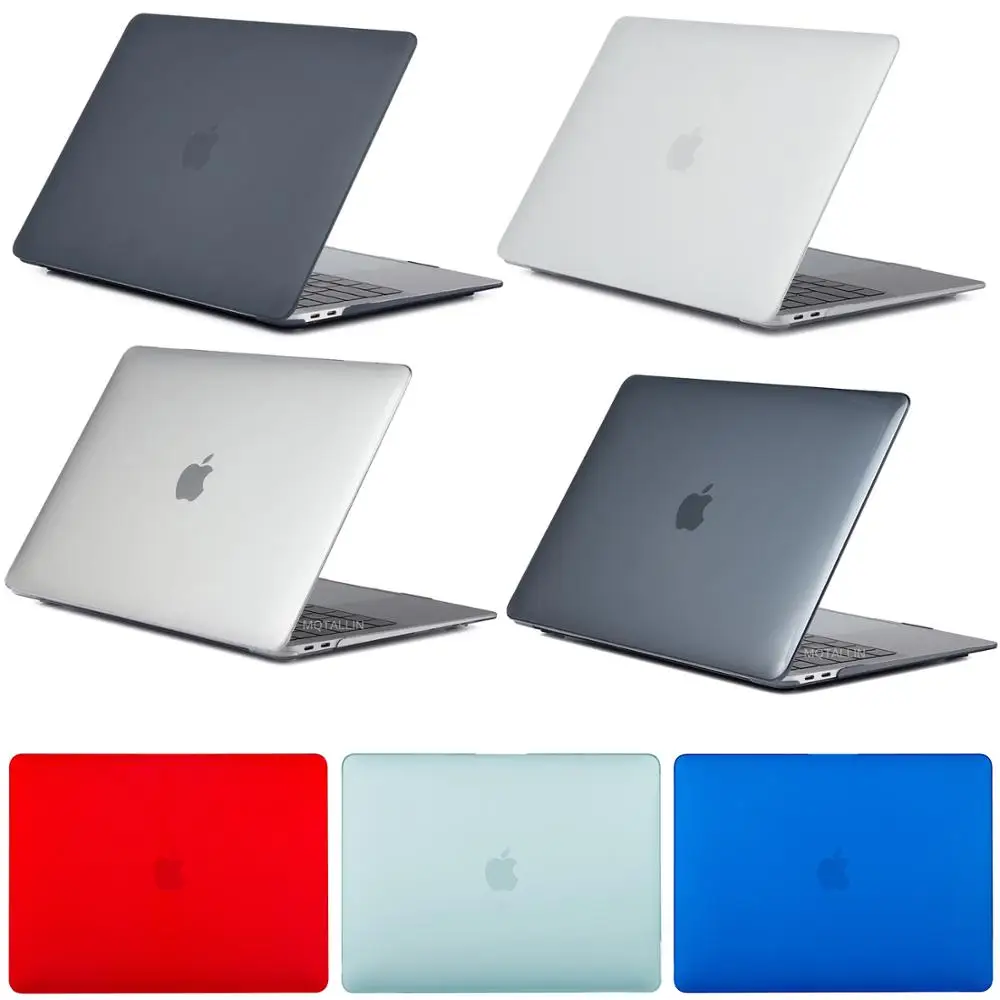Распродажа матовый/Кристальный чехол для ноутбука Apple MacBook Pro Retina Air 11 12 13 15 16
