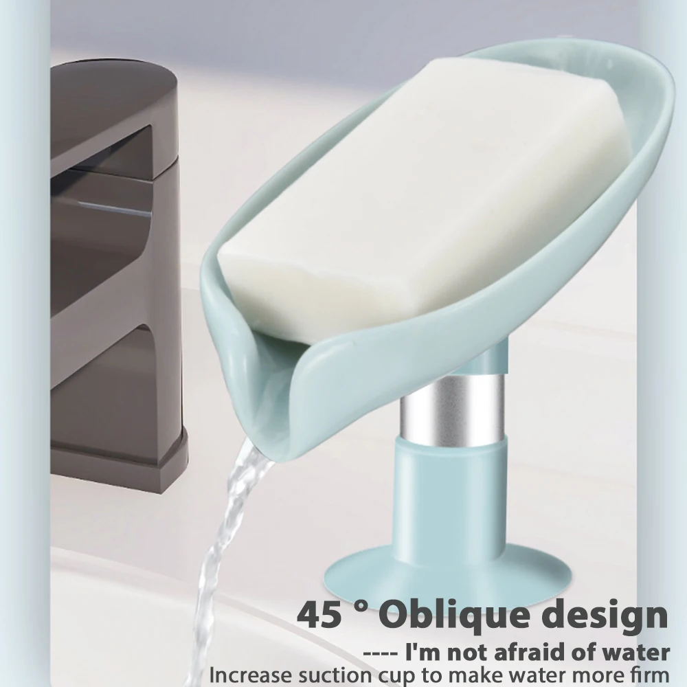 Коробка для мыла в форме листа держатель сливная стойка коробка туалетного